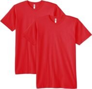 Unisex Cotton T-Shirt – Black / Red / Blue - Image 3